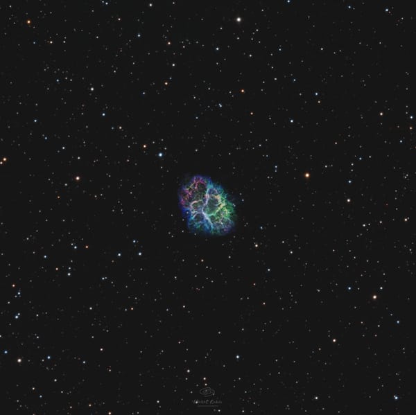 M1: Mgławica Krab — astrofotografia, autor Michał Kania (Konuz)