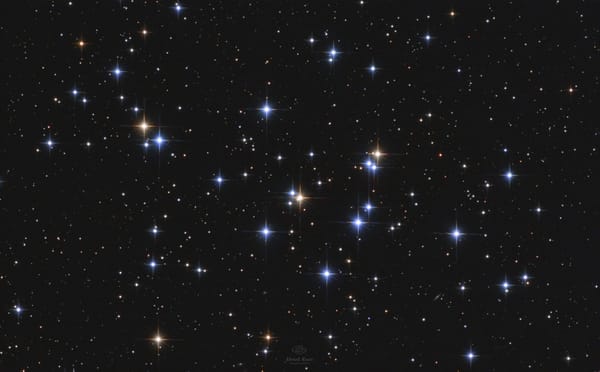 M44: Gromada Żłobek — astrofotografia, autor Michał Kania (Konuz)