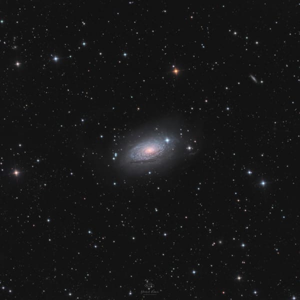 M 63: Galaktyka Słonecznik — astrofotografia, autor Michał Kania (Konuz)