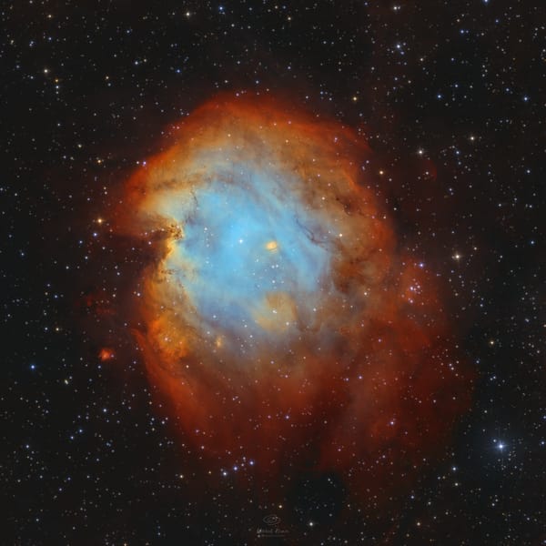 NGC 2174: Mgławica Głowa Małpy — astrofotografia, autor Michał Kania (Konuz)