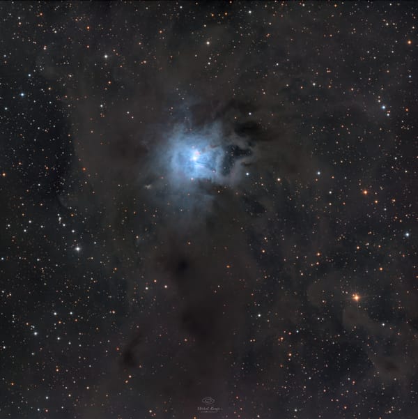 NGC 7023: Mgławica Irys — astrofotografia, autor Michał Kania (Konuz)