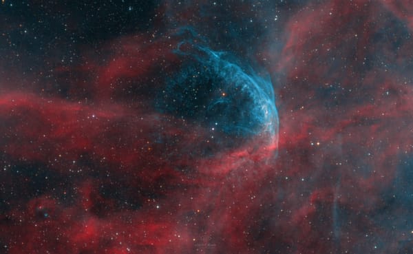 WR 134 — astrofotografia, autor Michał Kania (Konuz)